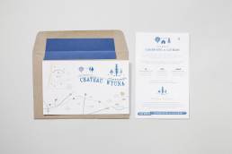 Wedding invitation design