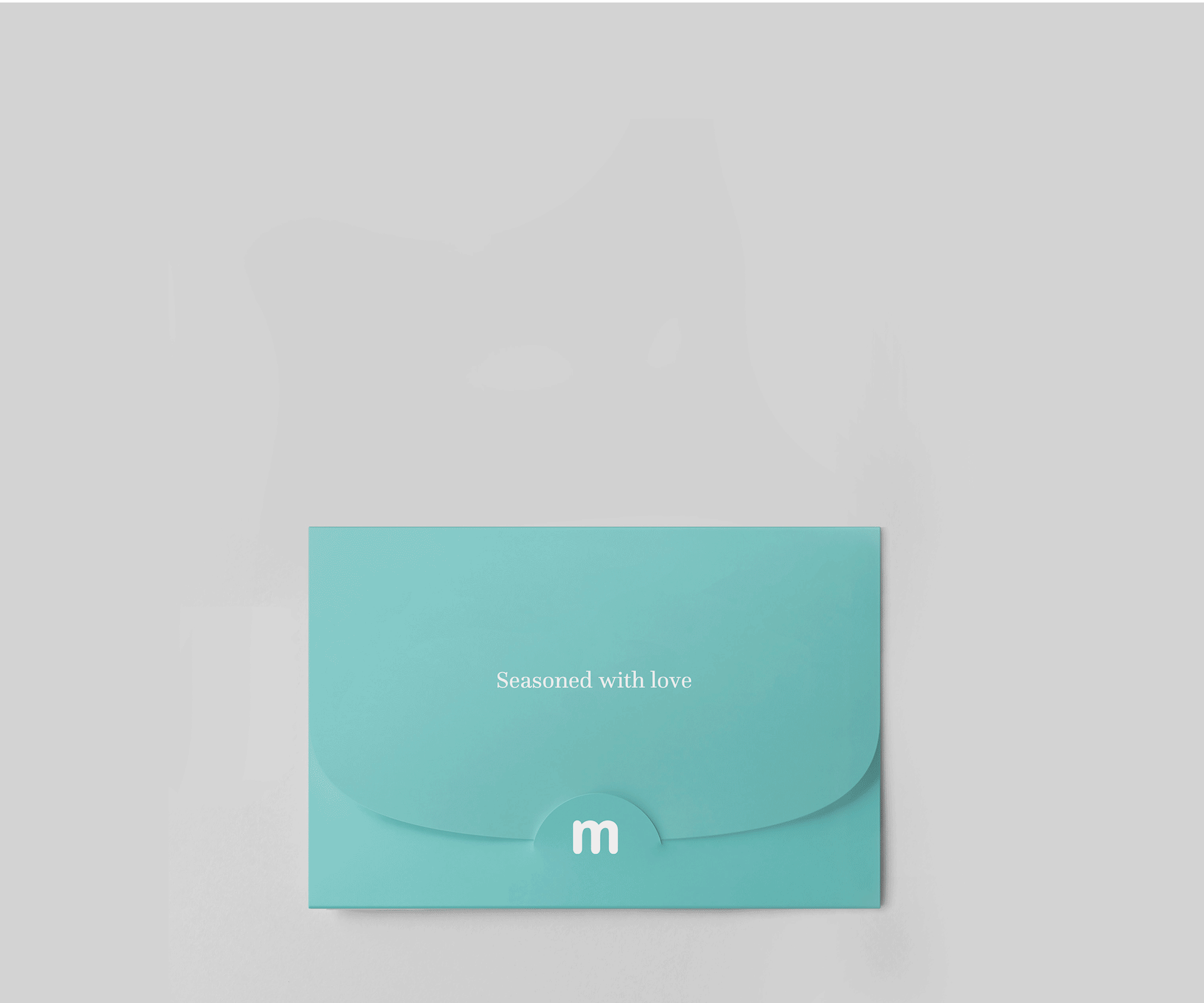 Branding gift card Graphic design