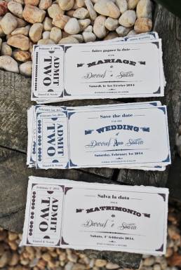 Wedding invitation design