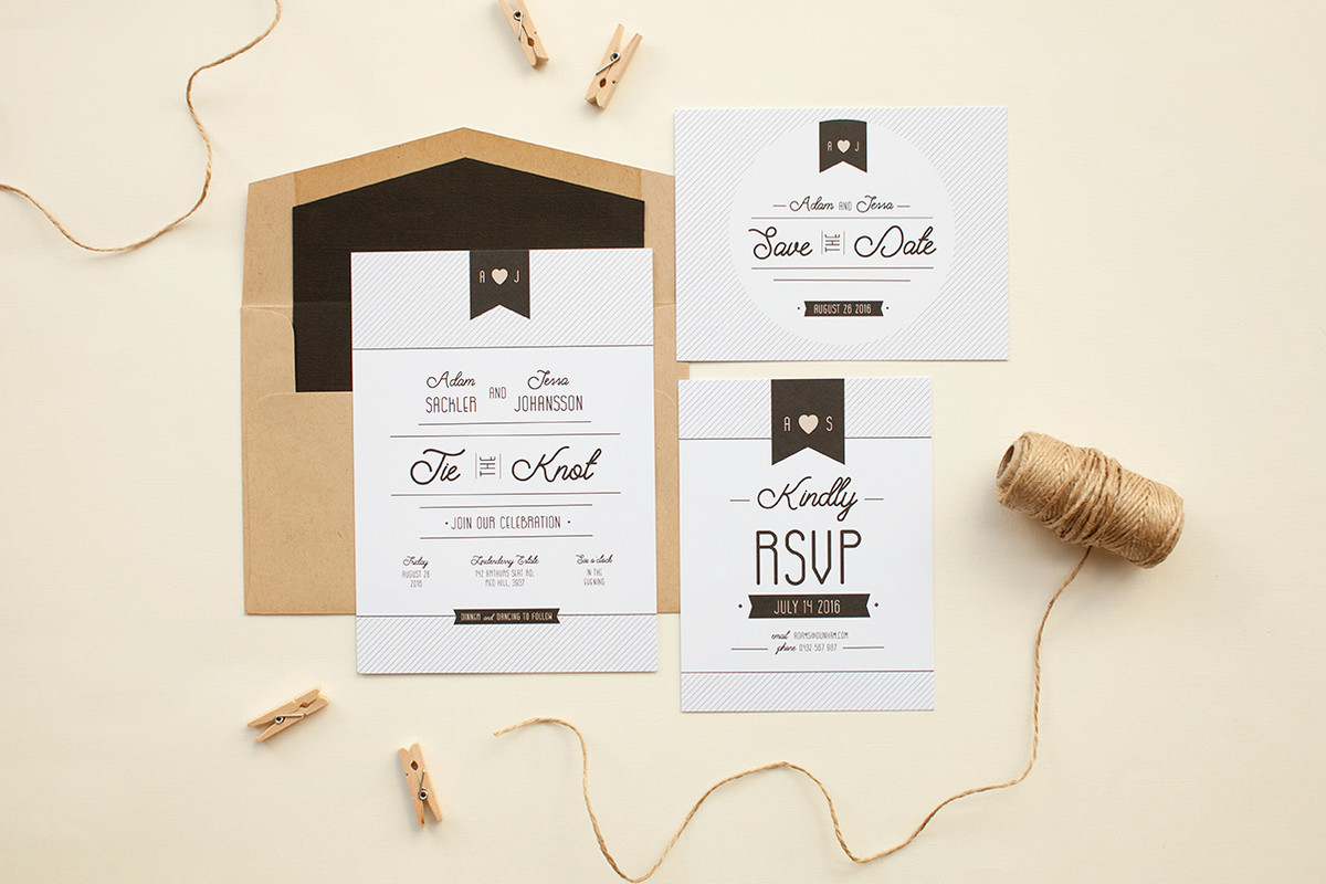 Wedding invitation design