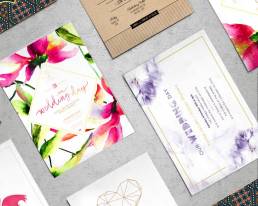 PaperLust Wedding Invitation Design