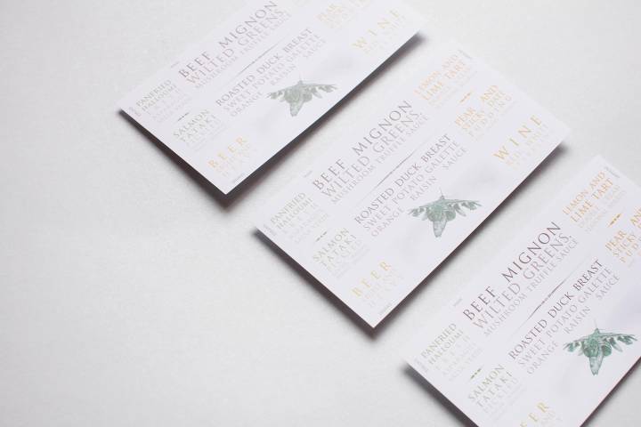 Menu Design