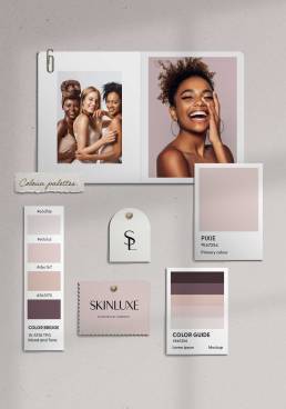 Skincare Brand Identity Graphic Designer