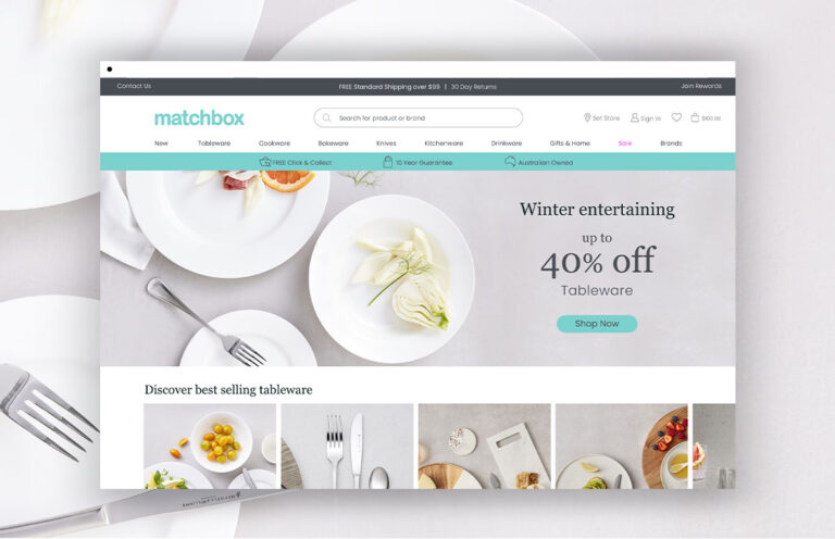 Shopify UX website design and development