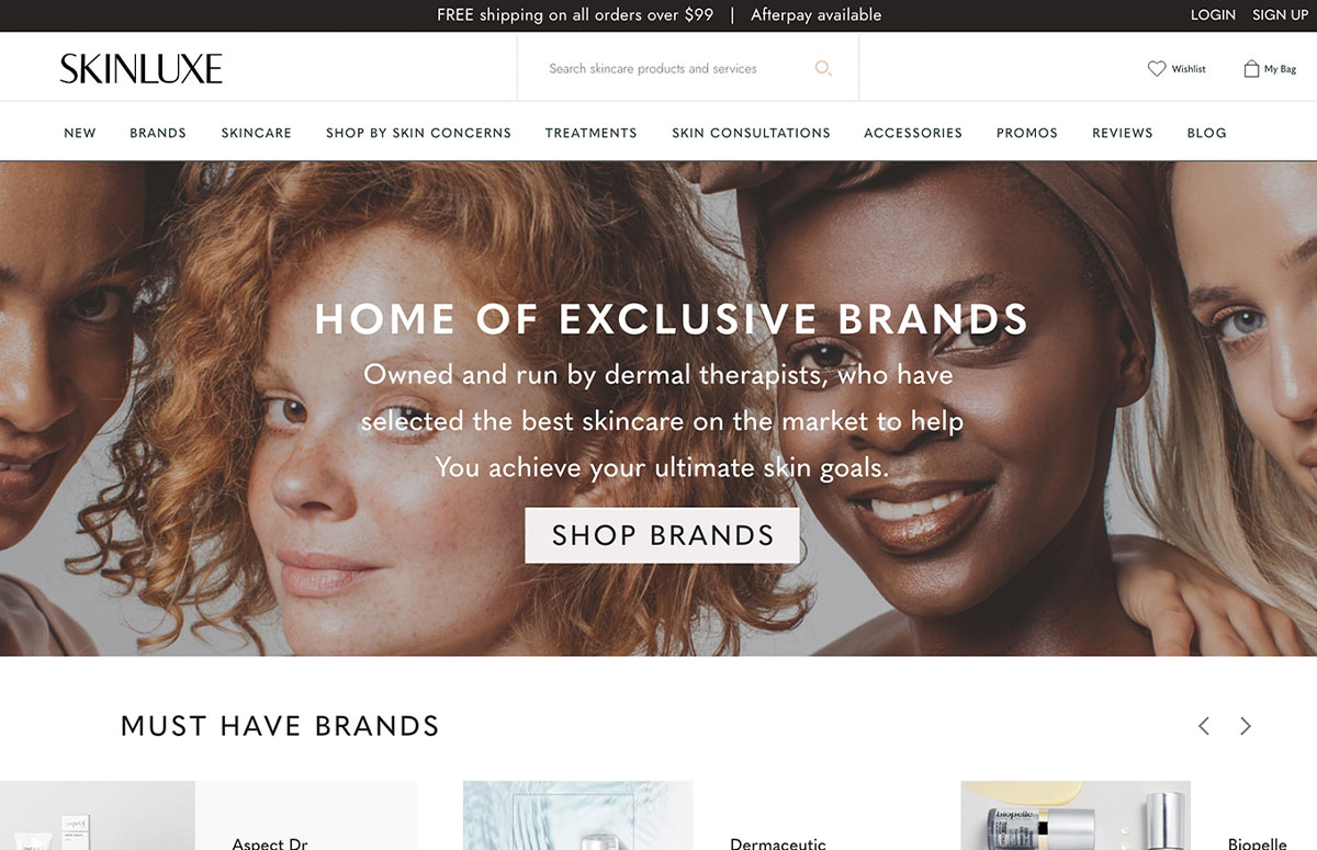 Shopify website design and development