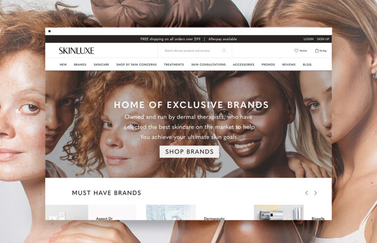 freelance website design for ecomm