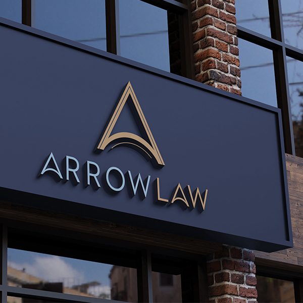Arrowlaw-HP branding design Logo design